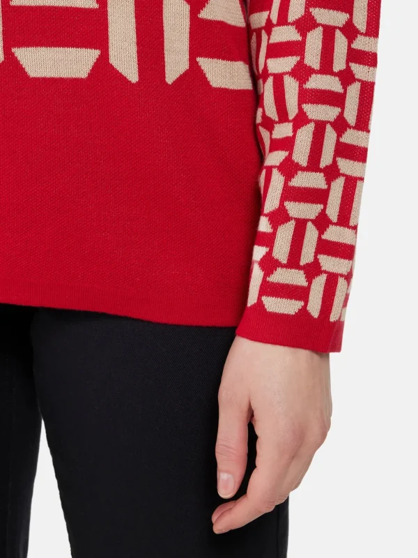 Brandtex Pullovers<Pullover - Berry Red