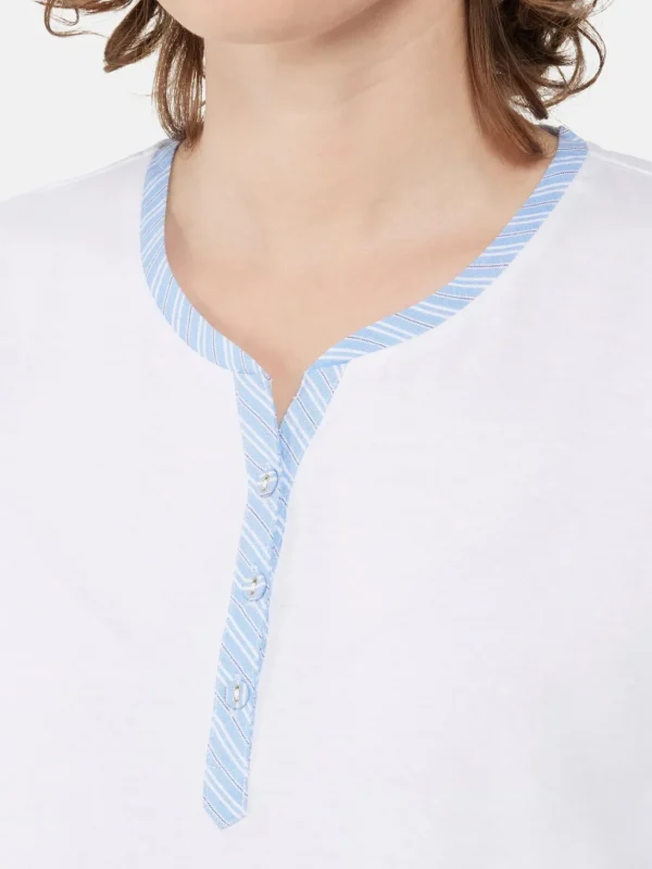 Brandtex Homewear<Pyjamas - Cornflower Blue