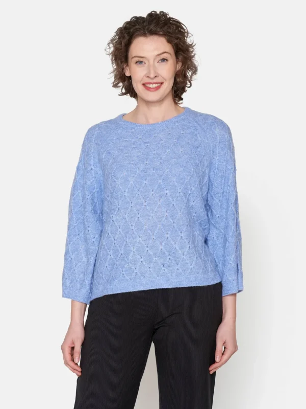 Brandtex Pullovers<3/4 ærmet Pullover -