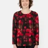 Brandtex Bluser & T-shirts<T-shirt - Berry Red