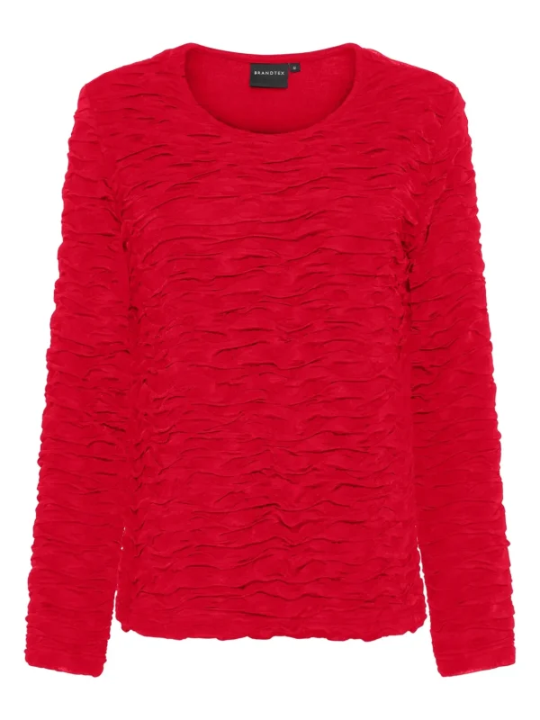 Brandtex Bluser & T-shirts<T-shirt - Berry Red
